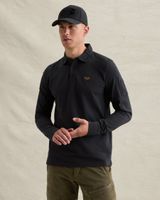 Polo American Classic à manches longues avec poche de vol – Black Indigo – Polos | PME LEGEND