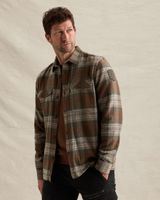 Overshirt with check pattern and chest pockets – Brown – Casual shirts | PME LEGEND