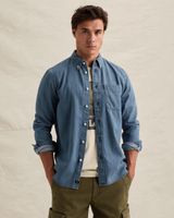 Indigo denim overhemd met borstzak – Black Indigo – Casual overhemden | PME LEGEND