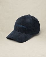 Kappe aus Cord mit Logo – Black Indigo – Caps | PME LEGEND