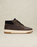 Porter sneaker in waxed leather – Grey Comfort Denim – Sneakers | PME LEGEND