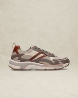 Jato sneaker in leather and mesh – Grey Comfort Denim – Sneakers | PME LEGEND