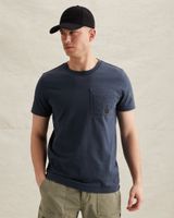 T-shirt with artwork on the chest pocket – Black Indigo – T-shirts | PME LEGEND