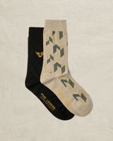 2-pack socks with allover print – Castle Wall – Socks | PME LEGEND