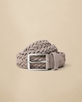 Braided suede belt – Castle Wall – Belts | VANGUARD