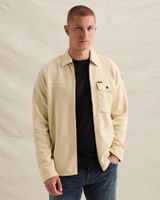 Overshirt with waffle texture and cargo chest pocket – Castle Wall – Overshirts | PME LEGEND
