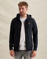 Zip-up hoodie with side pockets – Black Indigo – Shirt jackets | PME LEGEND