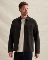 Overshirt with waffle texture and cargo chest pocket – Brown – Overshirts | PME LEGEND