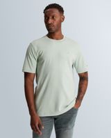 Regular fit T-shirt in interlock – Black Indigo – T-shirts | CAST IRON