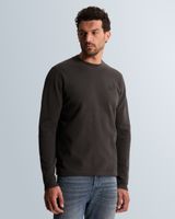 T-shirt regular fit à manches longues – Grey Comfort Denim – T-shirts | CAST IRON