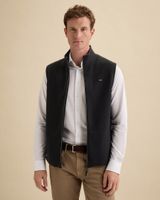 Omkeerbaar vest zonder mouwen – Black Indigo – Heren vesten | VANGUARD