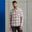 Het model is 191 cm en draagt L