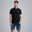 Het model is 186 cm en draagt M