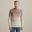 Het model is 190 cm en draagt M