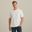 Het model is 190 cm en draagt M