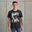Het model is 187 cm en draagt L