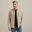 Het model is 190 cm en draagt M