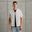 Het model is 188 cm en draagt L