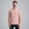 Het model is 186 cm en draagt M