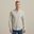 Het model is 190 cm en draagt M