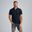 Het model is 190 cm en draagt M
