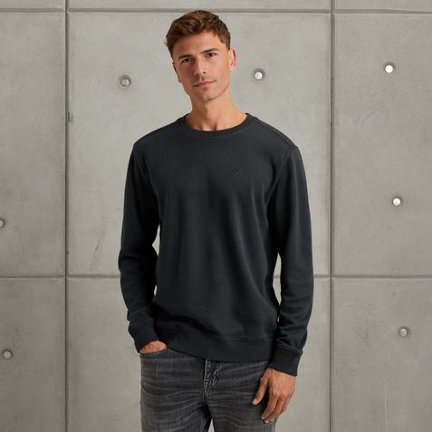Sweatshirt with raglan sleeves – Black Indigo – Sweatshirts & hoodies | CAST IRON