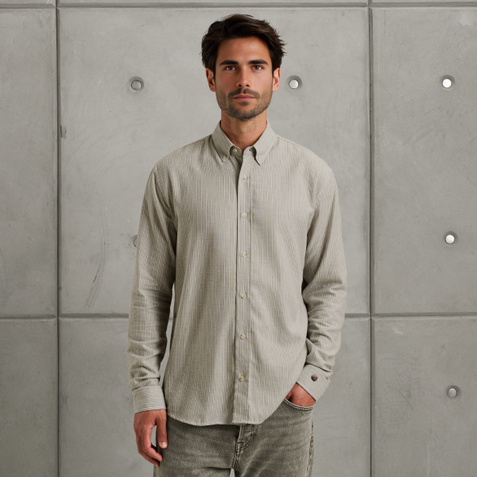 Shirt with stripe pattern – Weeping Willow – Shirts | CAST IRON