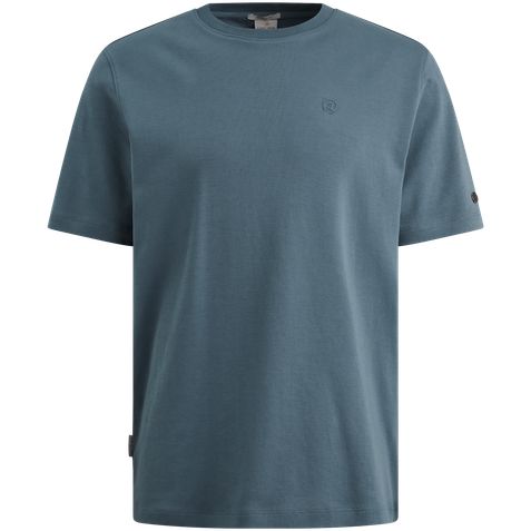 T-shirt in interlock jersey – Black Indigo – T-shirts | CAST IRON