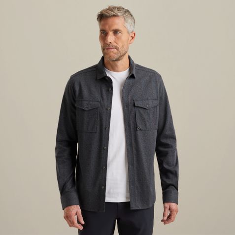 Shirt in jersey – Black Indigo – Shirts | VANGUARD