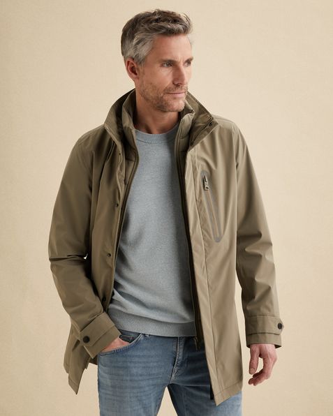 Double Dressed Coat jas – Coriander – Zomerjassen | VANGUARD