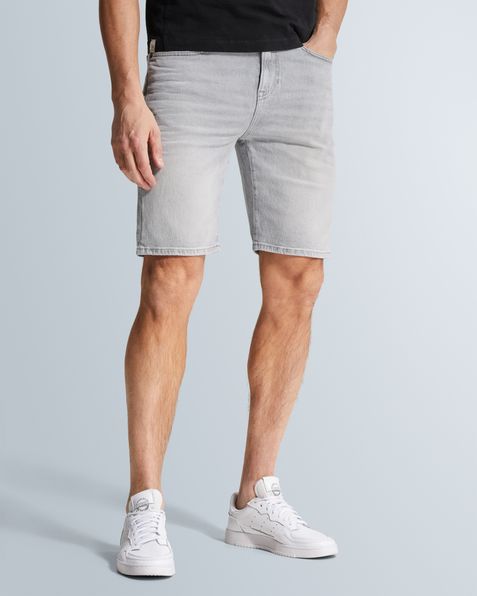 Valver regular fit shorts – Grey Comfort Denim – Shorts | CAST IRON