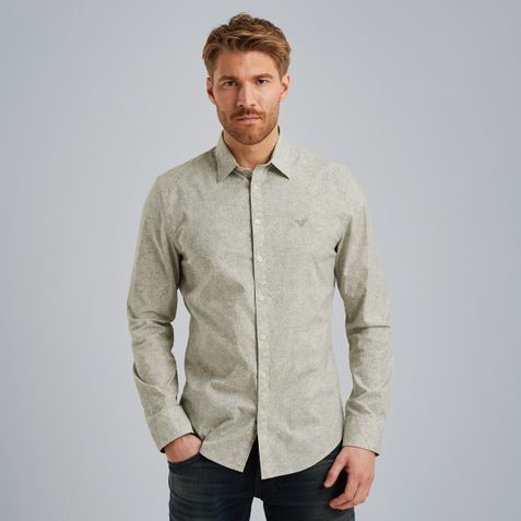 Shirt with allover print – Castle Wall – Shirts | PME LEGEND