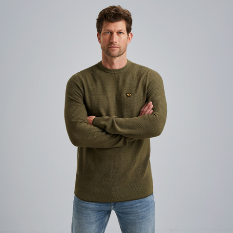 Pullover with stripe pattern – Elmwood – Pullovers | PME LEGEND