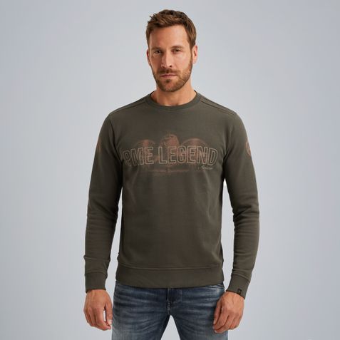 Sweatshirt with big artwork – Weeping Willow – Sweatshirts & hoodies | PME LEGEND