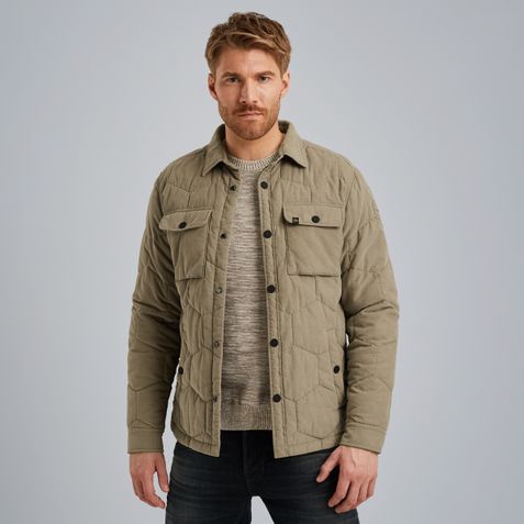 Shirt jacket in corduroy – Castle Wall – Shirts | PME LEGEND