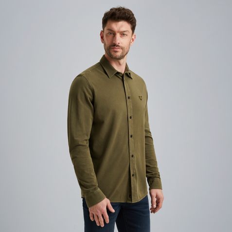 Hemd aus Jersey-Piqué – Elmwood – Shirts | PME LEGEND