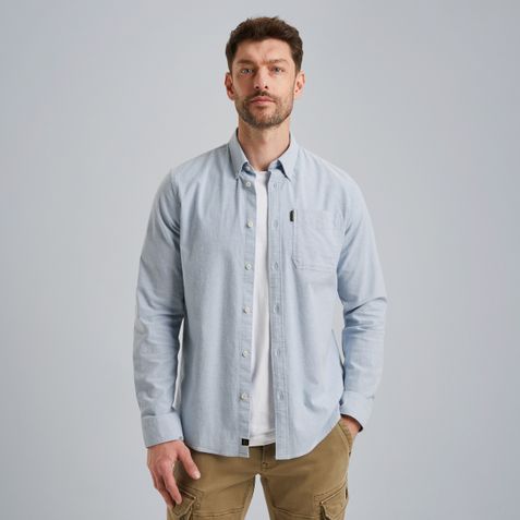 Oxford shirt made of cotton – Black Indigo – Shirts | PME LEGEND