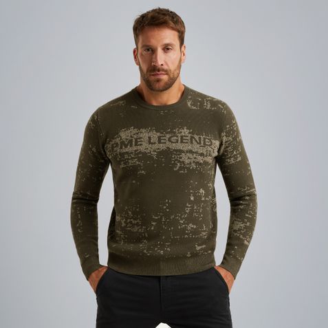 Pullover with big artwork – Elmwood – Pullovers | PME LEGEND