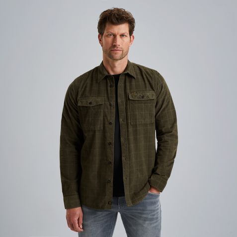 Shirt in corduroy – Weeping Willow – Shirts | PME LEGEND