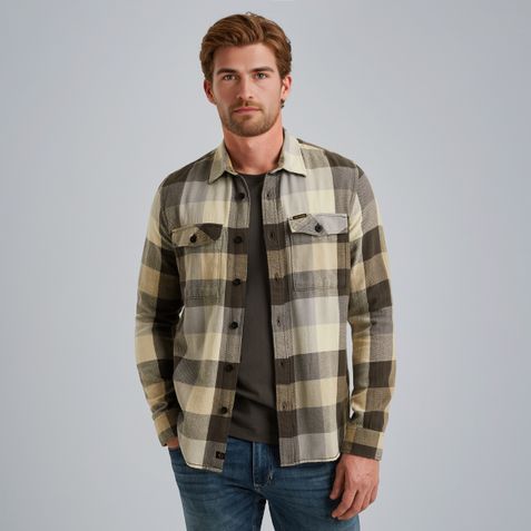 Shirt with check pattern – Weeping Willow – Shirts | PME LEGEND