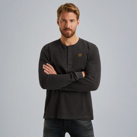 T-shirt with long sleeves – Black Indigo – T-shirts & polo shirts | PME LEGEND