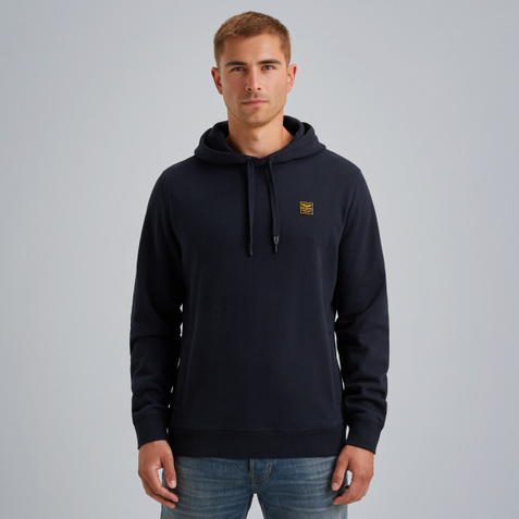 Hoodie with badge – Black Indigo – Sweatshirts & hoodies | PME LEGEND