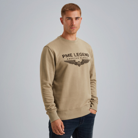 Sweatshirt with logo – Castle Wall – Sweatshirts & hoodies | PME LEGEND