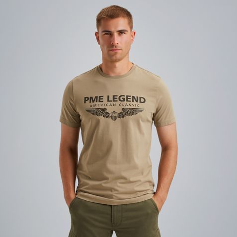T-shirt with logo – Castle Wall – New in | PME LEGEND