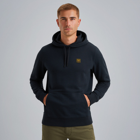 Hoodie with kangaroo pocket – Black Indigo – Sweatshirts & hoodies | PME LEGEND