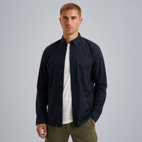 Oxford shirt made of cotton – Black Indigo – Shirts | PME LEGEND