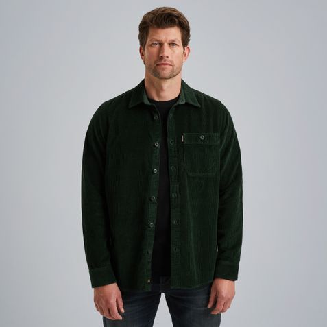 Shirt in corduroy – Weeping Willow – Shirts | PME LEGEND