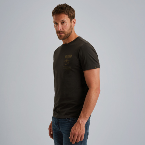 T-shirt with artwork – Grey Comfort Denim – New in | PME LEGEND