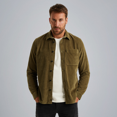Shirt in corduroy – Weeping Willow – Shirts | PME LEGEND