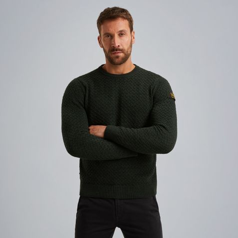 Pullover with crewneck – Elmwood – Pullovers | PME LEGEND